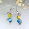 Boucles d'oreilles en peluche