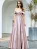 Casual Dresses Sexy Off Shoulder Spaghetti Straps Maxi Long A Line Prom Evening Wedding Party Brudt Tish Dress elegant Open Back Vestidos