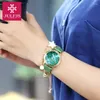 Zegarek na rękę prawdziwe wielofunkcyjne damskie zegarek dla kobiet MOV nie groźne godziny ubioru Sport skórzany prezent urodzinowy Julius