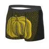 Underpants Custom Yayoi Kusama Pumkin Boxer Shorts For Homme 3D Print Abstract Painting Underwear Panties Briefs Soft
