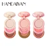 Cross Brorder New Han Daiyan Handaiyan High Gloss Powder Blusher Shadow Shombrening Brighting Facelift Plate trois en une couleur maquillage en gros en gros