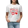 Polos da donna Adoro la maglietta della Svizzera, vestiti vintage anime