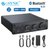 Amplificatore Esynic 192K/24BIT Bluetooth Stereo Audio Audio Audio 2 Canali HIFI Digital Power Amp Ampia Ottica USB coassiale USB al DAC analogico 50W+50W