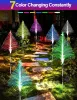 Dekorationen Solarfaser Weihnachtslichter Quallenlichter im Freien wasserdichte LED Landschaft Dekoration Gartenatmosphäre Leuchten