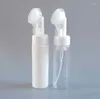 Storage Bottles 100ml120ml150ml200ML250ml Clear White PET Bottle Foaming Pump Brush Dispenser Soap Face Cleanser Lotion Emulsion Packing