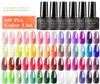 Nagelkunst Kits Limegirl Multiple Farbgel Polnische Set 80 Farben halb dauerhaft UV -LED -Lack Soach Lacquers Basis Top Coat3682636