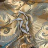 Jacquard Saten Down Yorgan Kapak Avrupa Yatak Seti Çift Yatak Tekstil Lüks Yastık İçin Uygun SAVAŞLAR 230X260 Çarsız 240426