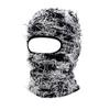 Berets Mode Full Face Cover Ski Maske Hut balaclava Destressed gestrickt Tarn Männer Frauen Winter warmes winddichtes Fahrradhalshals Neckhat