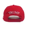 Trump 45-47 Make America Great Again Red Hat American Election 3D Borduursel USA Baseball Cap