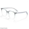Солнцезащитные очки рамы 53 мм прямоугольные ультрасорогенные TR Business Men Glasnes Рецептурные очки женщины мода полная обода очки 81019