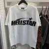 Summer Designer T Shirt Hell Star Cotton T-shirt with Monogrammed Print Short Sleeve Top Mens Hip Hop Clothing Designer Cortezs Shirt Tops High Street Shirt 922
