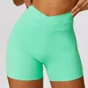 Kvinnors leggings Moditin 2024 Kvinnor Yoga Shorts Hög midja Push Up Fitness Gym Chic Design Pretty Colors Running Wear