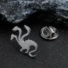 Spille Three Dragon Head Spettaio Circular Ring Mother Same Canzone retrò alla moda e Fuoco