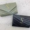 Designer de luxo masculino para mulheres Caviar moeda de moeda longa carteira de carteira Key bolsa bolsa de couro para titular de cartões de cartões clássicos com caixa 333m