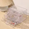 Multi-layer Jewelry Storage Box with Large Capacity Dustproof and Anti-oxidation Earring Box for Home Use 240430