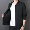 Мужские куртки высшего качества дизайнерский модный вязаный свитер кардиган мужски повседневные бизнес -ауум японская куртка мужская одежда мужская одежда