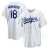 Dodgers Los Ángeles Yamamoto Bordado de jersey de pecho bordado