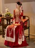 Fashion de vêtements ethniques Xiuhe Bride 2024 Mariage Toast Vêtements Hanfu Chinois tradition