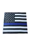 Factory diretto intero 3x5fts 90cmx150cm Le forze dell'ordine USA USA American American Shin Blue Line Flag LX30061431810