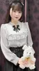Blouses feminina Rojita camisa japonesa Mailled Sapé de colarinho marinho de colarinho de manga longa Camisas de manga longa feminina cor de outono correspondente CAMISA FEMININA
