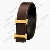 Designer Celts for Women Belt Men 3,8 cm Larghezza Cinture classiche Brand H Buckle BB Simon Belt Belt Ceinture Fashion Cinture Simple Woman Man H Belt Cintura Uomo con scatola