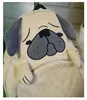 Backpack Super Quality Japão Janta Cute Animal Pug Plow Plow