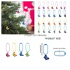 Decorazioni interne 25pcs Nuovo tinimensionali a sospensione a farfalla colorf Auto Auto Orning Ornament Retroview Specchio Accessori Festival Decorazione OTX9S