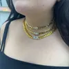 VVS HIP HOP BLING BLING 20 mm VVS MISSANITE Iced Out Cuban Link 10k Gold Chain