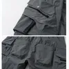 Heren shorts Men Summer Loose Casual Multi Pocket Outdoor Sport Cityboy Japanese Streetwear Fashion Cargo Short Pants Man