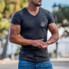 Camisetas masculinas 2023 Nova camiseta sik seda homens verão curto slve compressão camiseta malha tops t roupas de moda masculina camisetas t-shirts t240505