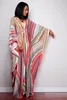 Wehello Womens Beach Smock All Cotton Tie Dyed Kimono Swimsuit Cardigan Summer Bikini Sun Protection Beach Dress 240423