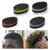 2024 Doppelseiten Magic Twist Hair Pinselschwamm, Schwammbürste für natürliche Afro -Spulenwellen -Dread -Schwammpinsel für Afro -Spulenpinsel