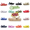 NEW Fashion Mens slides designer sandals Classic Crush Clogs Platform Sandal Ladies slide slipper men casual slippers Size