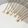 Collier de pendentifs à pendants à pendants remplis de 14K