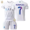 Jerseys de fútbol Síbles para hombres 2324 Al-Nassr FC 2nd Football Shirt No.7 Ronaldo 10 Manet Adulto para niños y mujeres