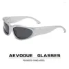 Sunglasses AEVOGUE Sports Glasses Cycling Retro Wraparound For Men Polarized AE1273 286S