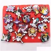 Biżuteria MOQ 20PCS PVC Japan Japan But Charm Akcesoria Dekoracja Buckcle dla brzegi bransoletki Prezent Prezenta