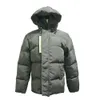 Heren Down Jackets Designer Hapleed Lichtgewicht gewatteerde kap heeft gewatteerd Fleece Coat Black Parkas Doudoune Homme Daunenjacke Manteau Puffer Winterjas Canada