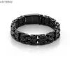 Bracelets de charme 15mm 866 92g Classic High Quality Mens Chain Bracelet