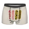 Underpants Custom Смешные yayoi Kusama Toadstools Аннотация арт -арт -боксеры шорты трусики мужские дышащие трусы нижнего белья