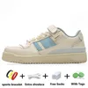 Designer hardloopschoenen Bad Bunny X Forum Buckle Yellow Cream Blue Tint Core Black Easter Egg Men Wit Multi Color Women Hotsale Lage Outdoor Trainers Sneakers