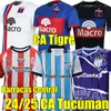 24/25 CA Tigre Home Soccer Jerseys 2024 2025 BARRACAS CENTRA CA TUCUMAN derde voetbal shirts mannen uniformen