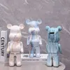 Objets décoratifs Figurines Nordic Bearbrick Bear Living Room Cartoon Jardin Decoration Accessoires Home Decor Arts and Crafts Supplies Bureau Figurines Cadeaux