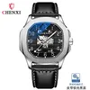 Chenxi/chenxi hand radium dezelfde heren mechanisch horloge waterdichte nachtgloed volledig automatisch mechanisch horloge