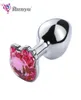 Anal Seks Toys Small Crystal Cat Face Jewel Anal Butt Plug Prostate Massager Anale GSPOT -stimulatie voor vrouw voor koppels9064631