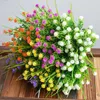 Decoratieve bloemen Decor Home Planten Bloem Eucalyptus Fake Grass Artificial