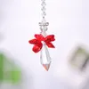 Decoratieve beeldjes 10 -stcs/lot Crystal Angel Suncatcher Hangende DIY hanger Handmade ornamenten Huwelijkshuis Decoratie