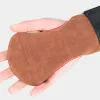 Rękawiczki skórzane zmęczenie rękawiczek podnoszących ciężarów