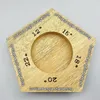 Verkoop magnetisch rollende messlijper Tumbler 12 15 18 20 22 graden Pentagon Wood Diy Fixed Angle Slanning Stone Set 240424
