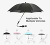 Universal Parasol för barnvagnar och buggies barnvagnsparaply för sol och med regntäckning Solskyddsvagnsvagn paraply H10153501567